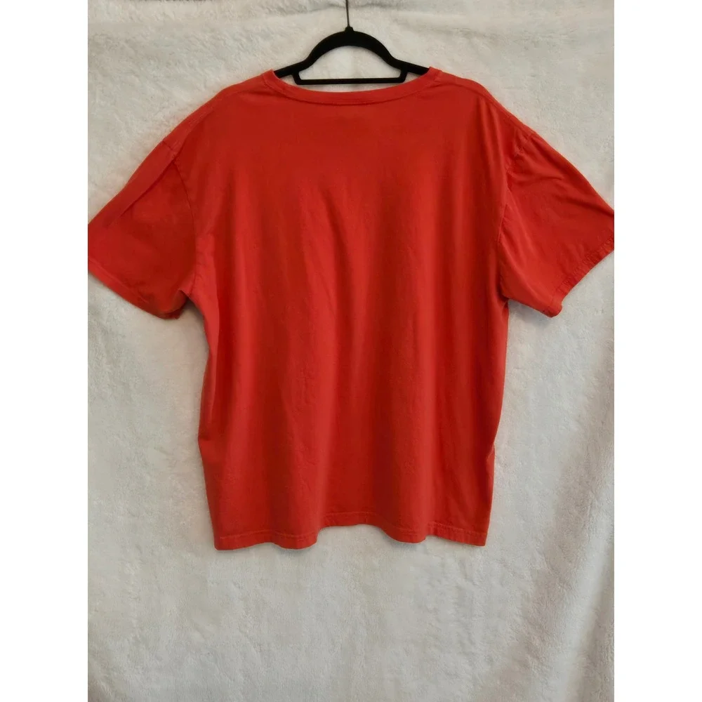 Polo Ralph Lauren Mens XL Orange Cotton Short Sleeve Pony Logo T-Shirt RN41381
